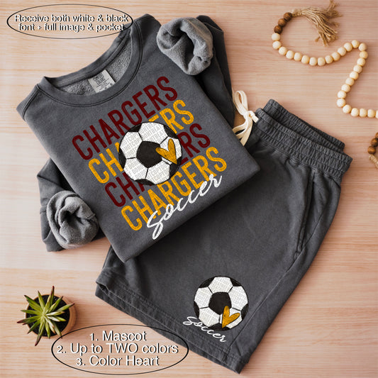 CUSTOM Mascot Soccer Bundle