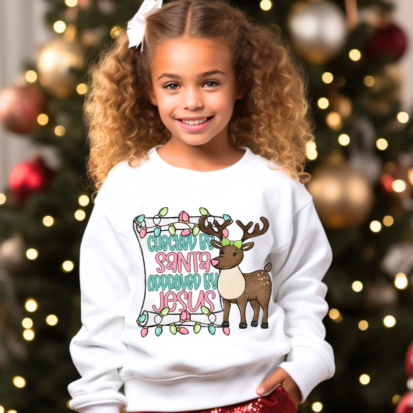 Checked by Santa Approved by Jesus