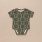 Checkered Cross; Green & Brown Seamless Bundle
