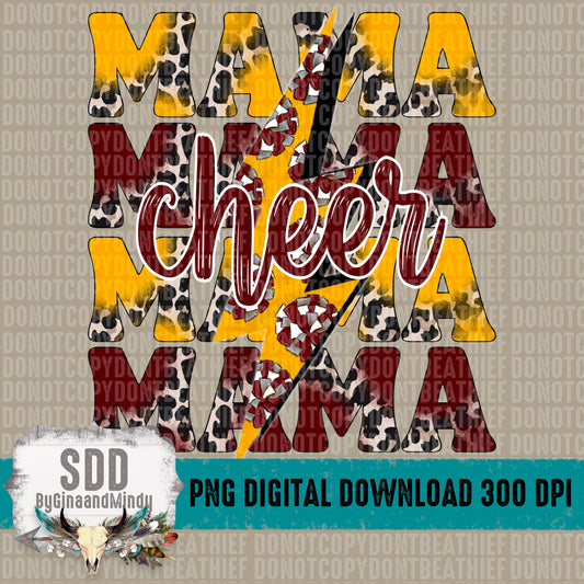 Cheer Mama Stacked Burg|YG