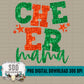 Cheer Mama Bundle With Stars; Green & Orange