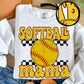 Softball Chenille Letters