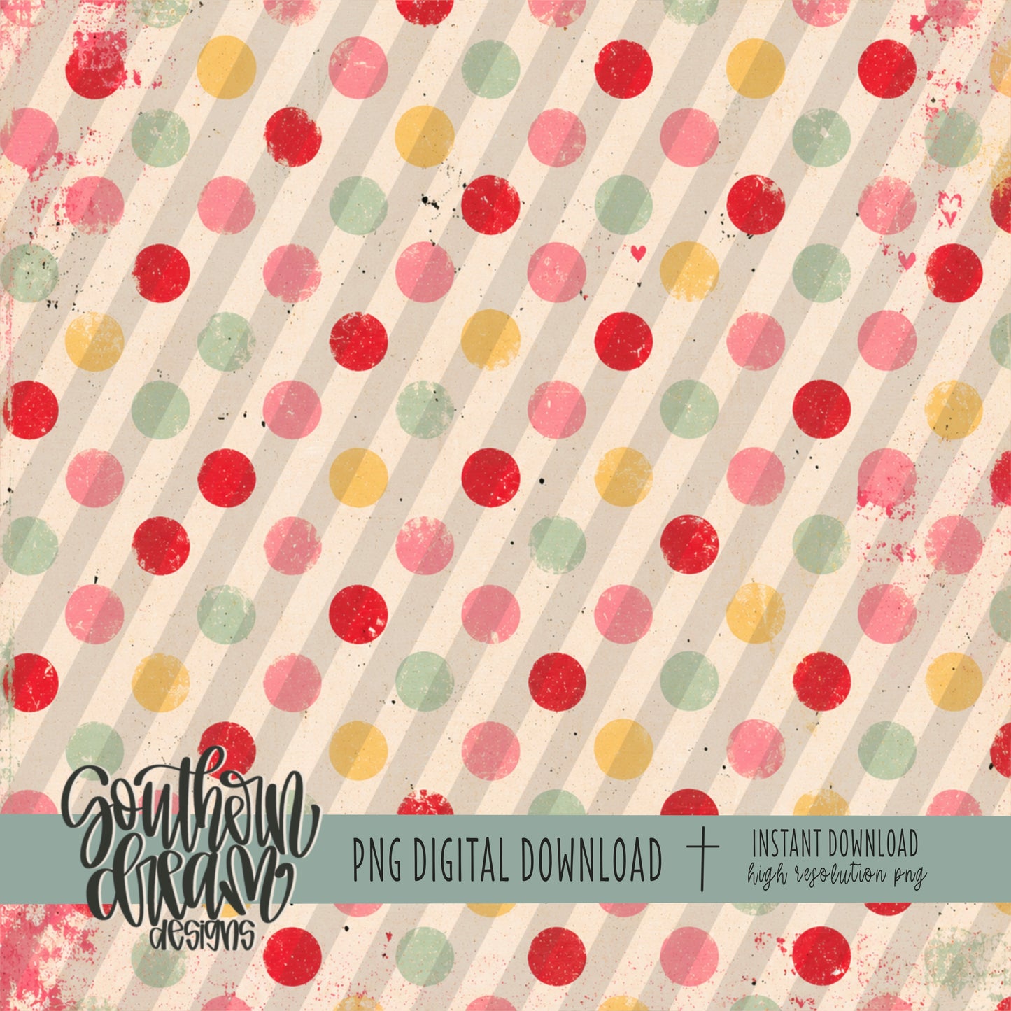 Sweet Cherries Digital Paper BUNDLE (Not Seamless)