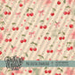 Sweet Cherries Digital Paper BUNDLE (Not Seamless)
