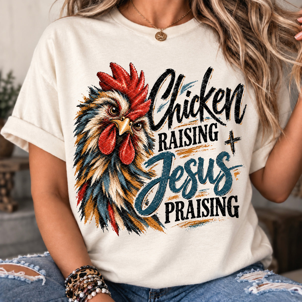 Chicken Raising Jesus Praising