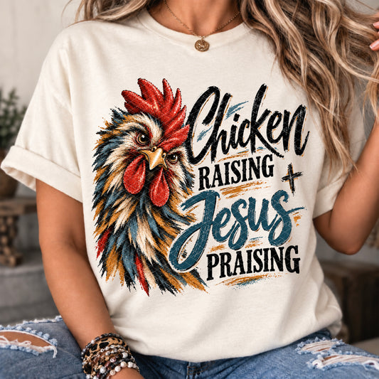 Chicken Raising Jesus Praising