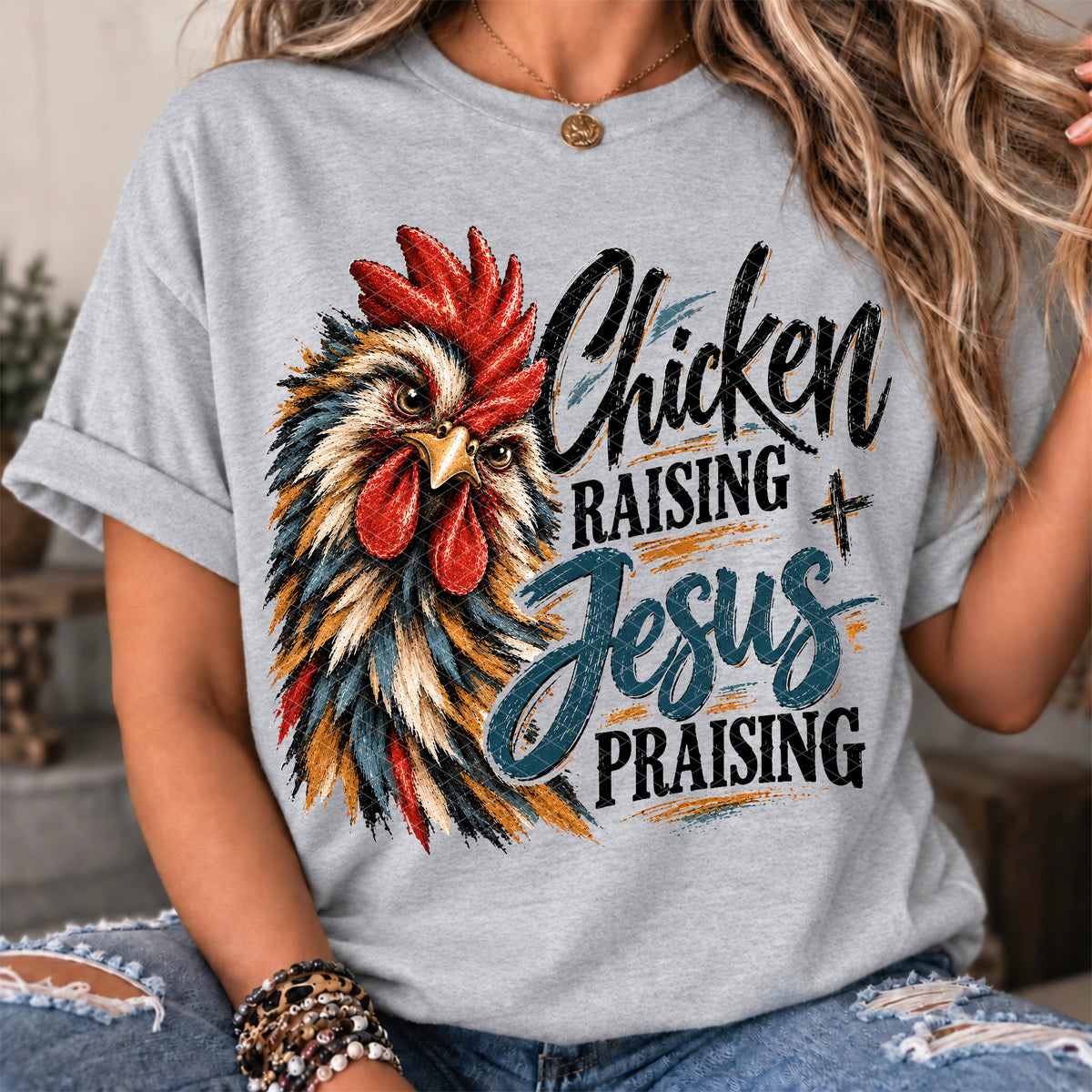 Chicken Raising Jesus Praising