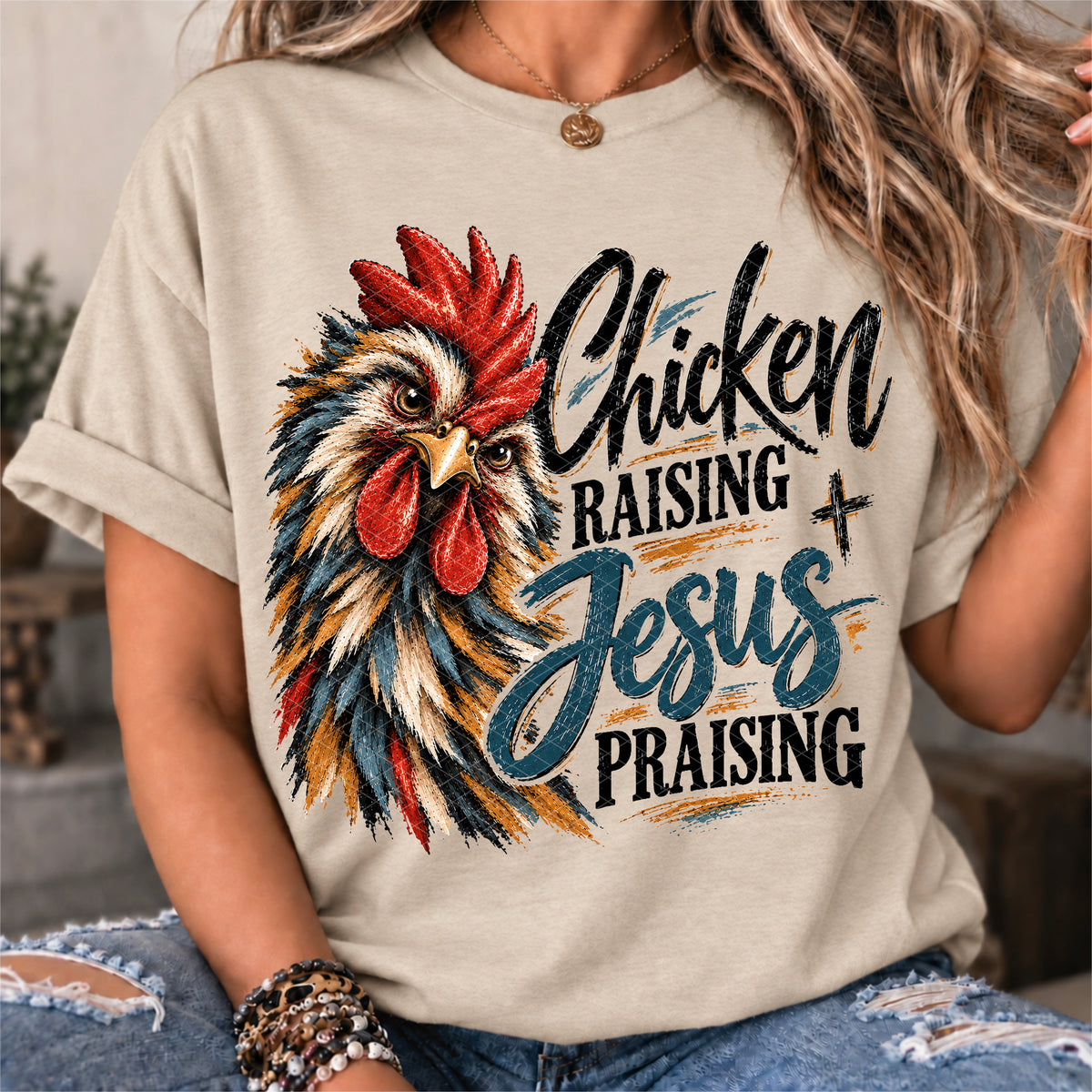 Chicken Raising Jesus Praising