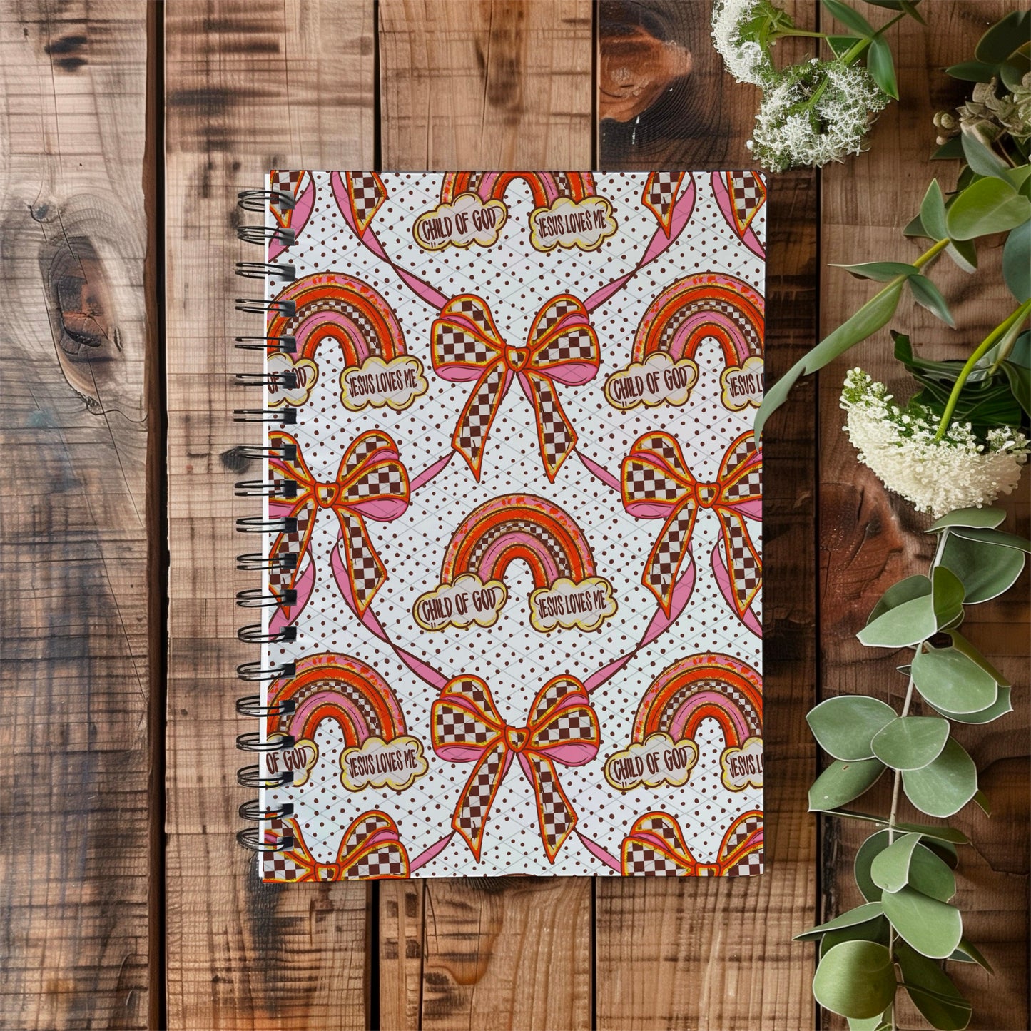 Faith Retro Rainbow Bow Seamless Bundle