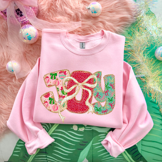 Christmas Bow Lace Collection; Joy