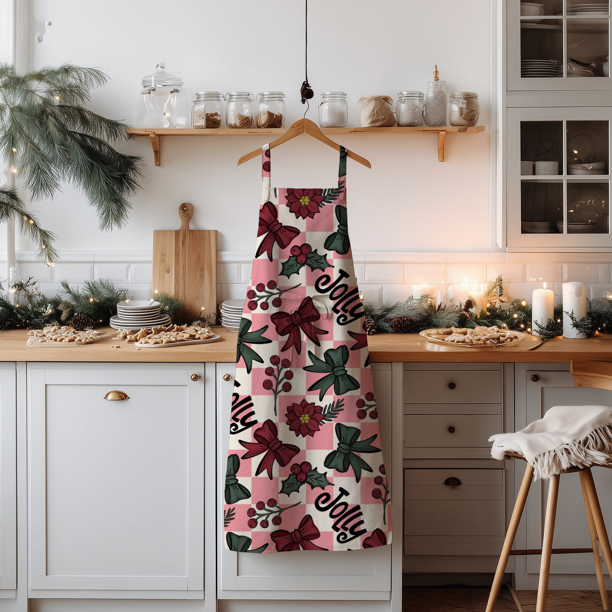 Christmas Cheer and Checkers Seamless Bundle