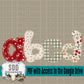 Christmas Florals Glitter Alpha (4 Sets Uppercase & Lowercase, 0-9, + Special Characters)