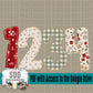 Christmas Florals Glitter Alpha (4 Sets Uppercase & Lowercase, 0-9, + Special Characters)