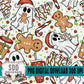 Spooky Christmas Ghosties Seamless Bundle