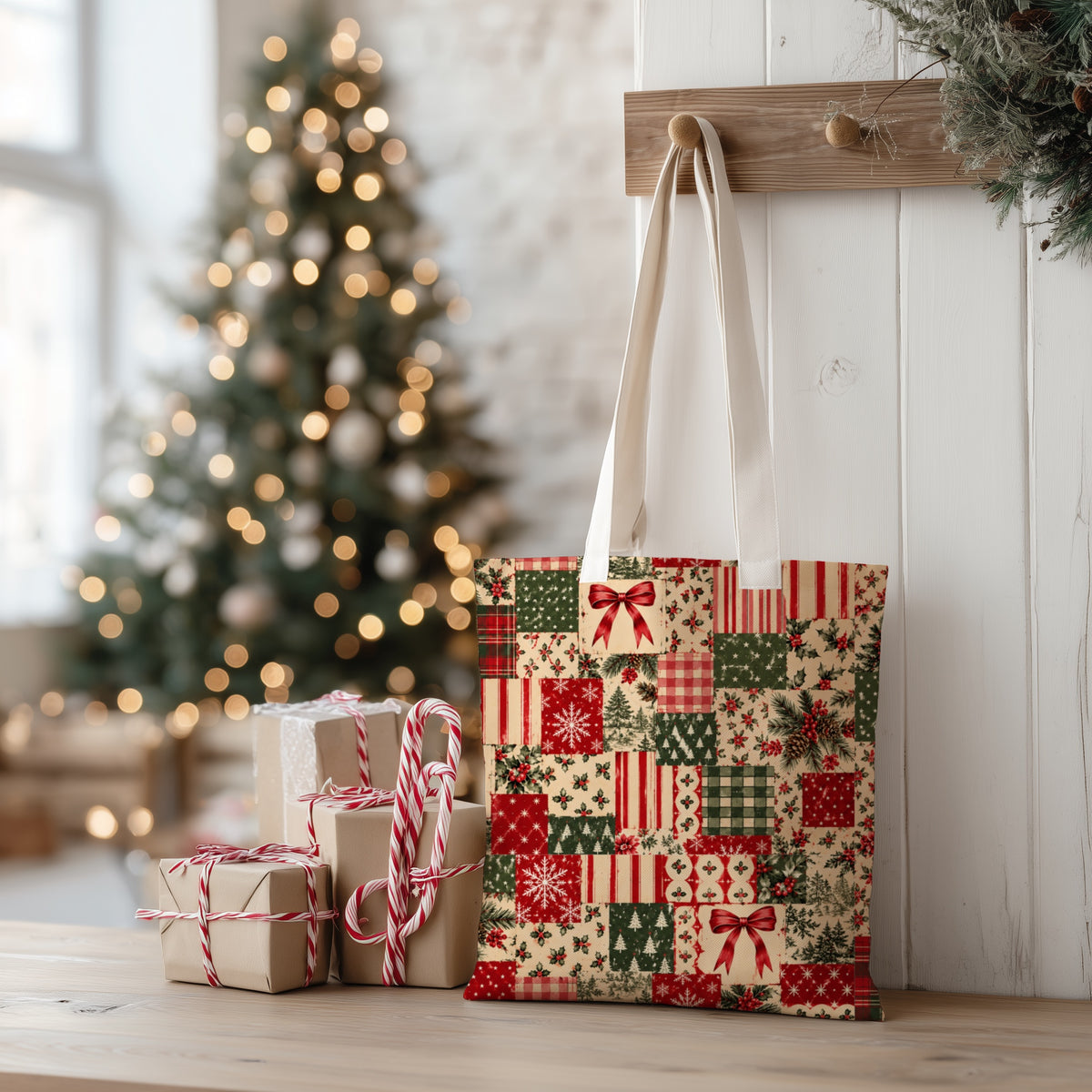 Christmas Heirloom Patchwork Seamless Bundle