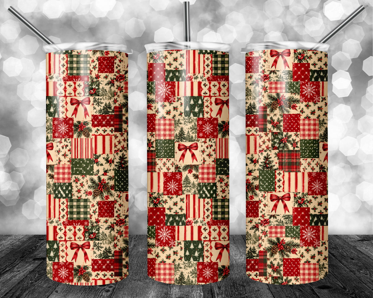Christmas Heirloom Patchwork Seamless Bundle