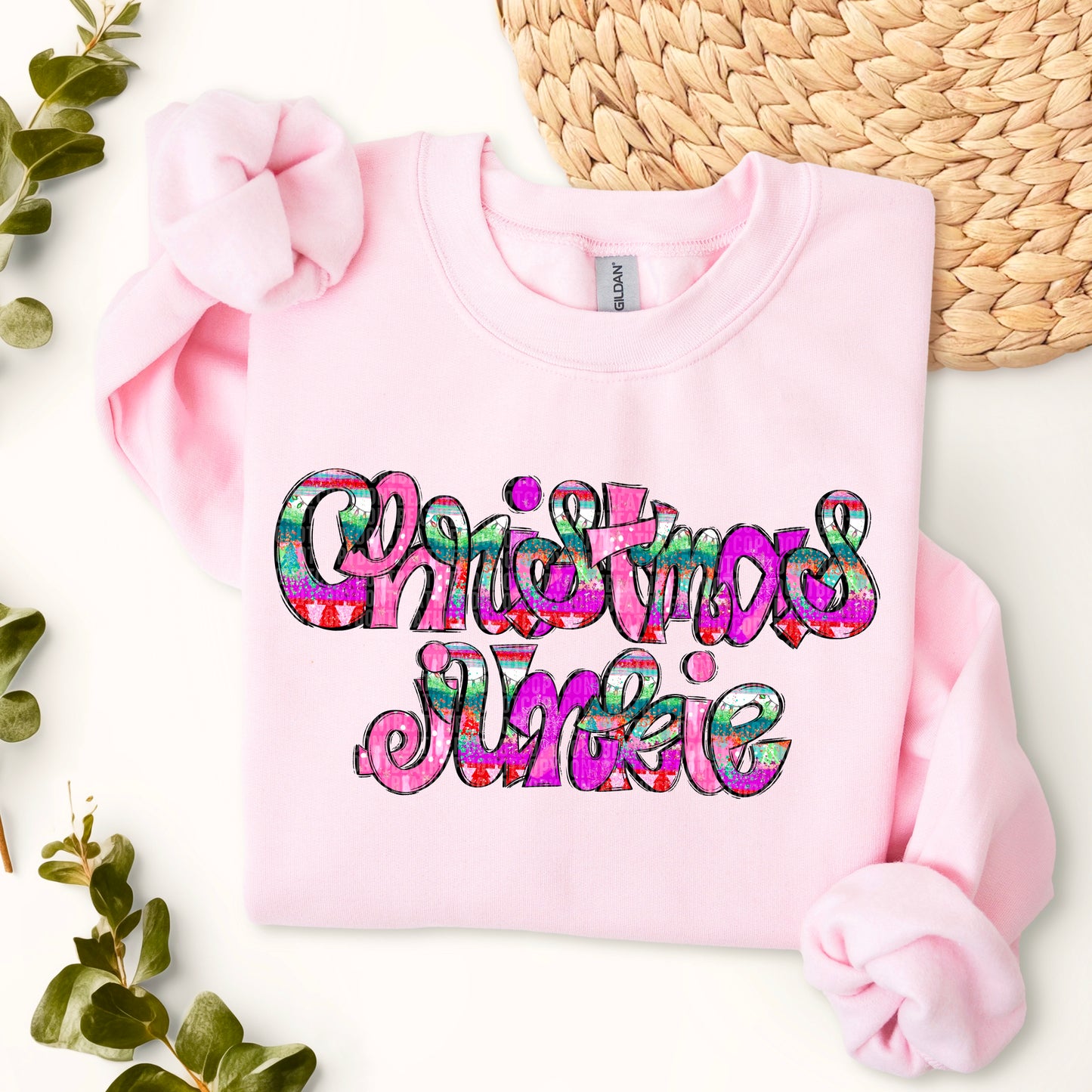 Christmas Junkie (Whimsical Doodle Letters)