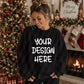 Christmas Crewneck Black