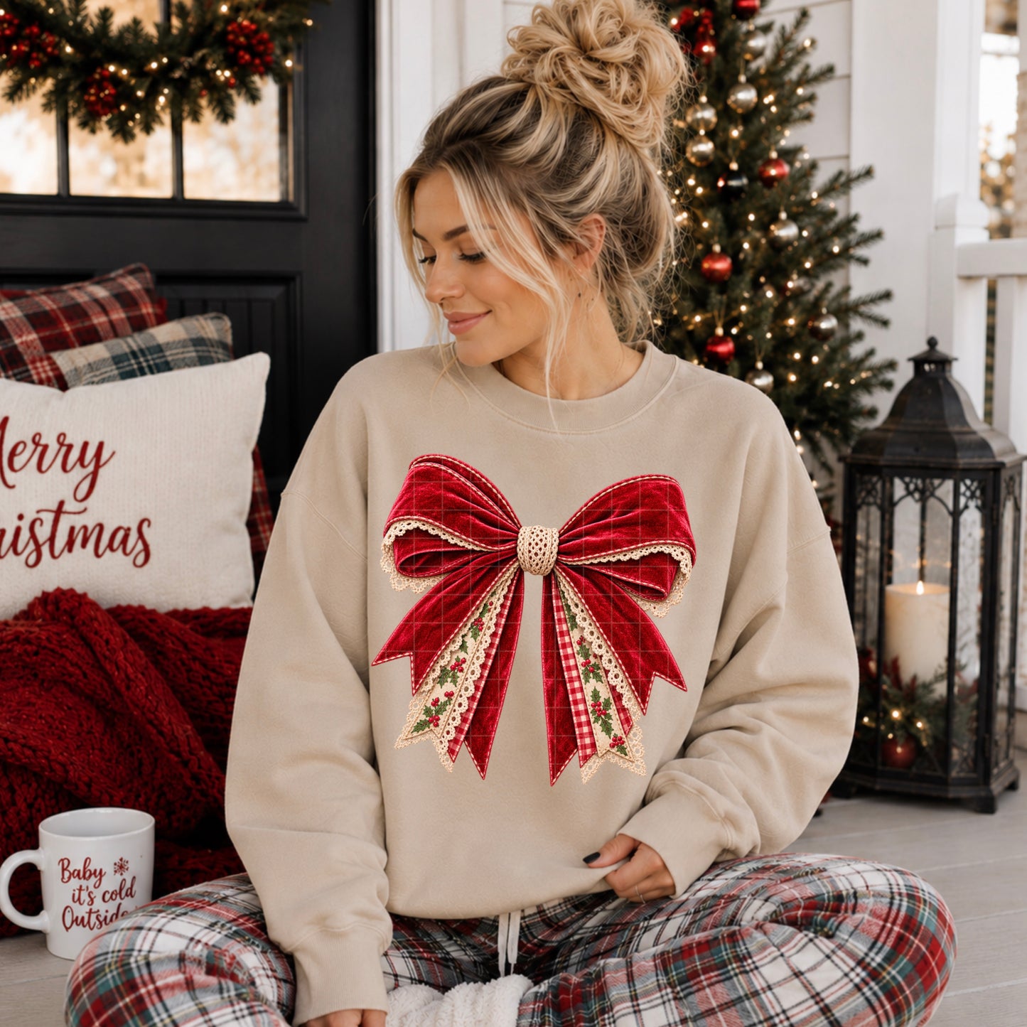 Christmas Bow (Homespun Collection)