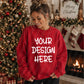 Christmas Crewneck Red