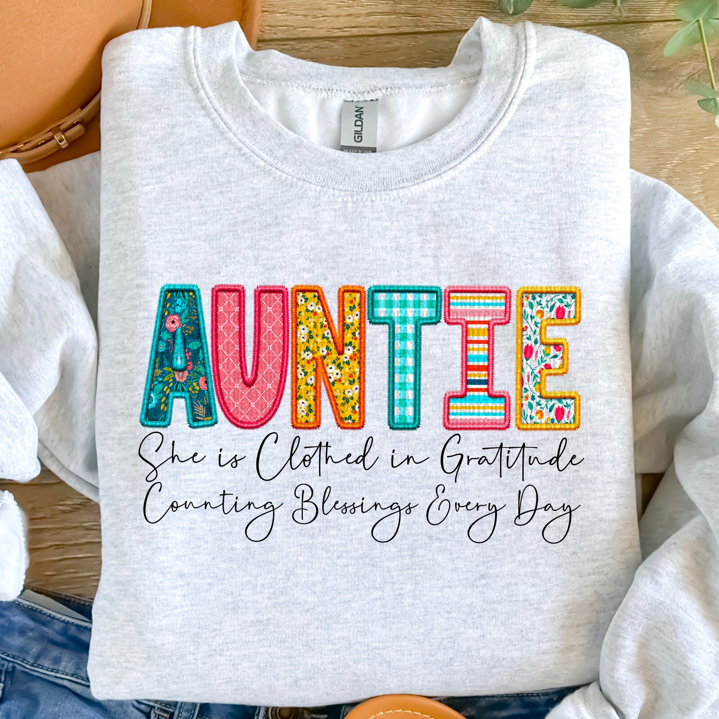 Clothed in Gratitude Auntie