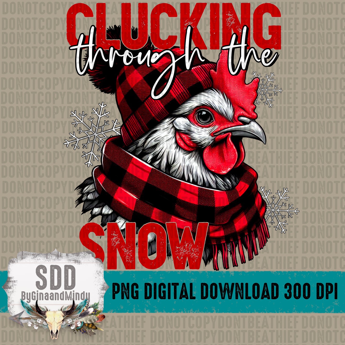 Clucking Through the Snow