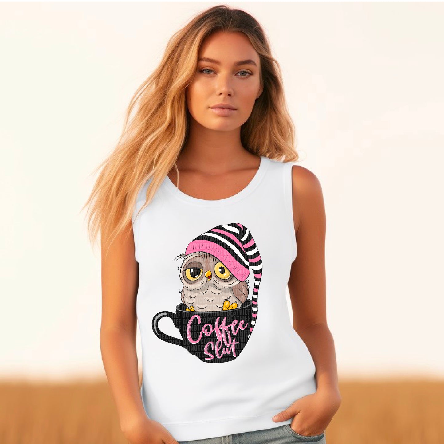 Coffee Slut Owl