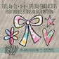 Color Me Happy Alpha (3 Sets Aa-Zz, 0-9, Special Characters, Special Shapes)