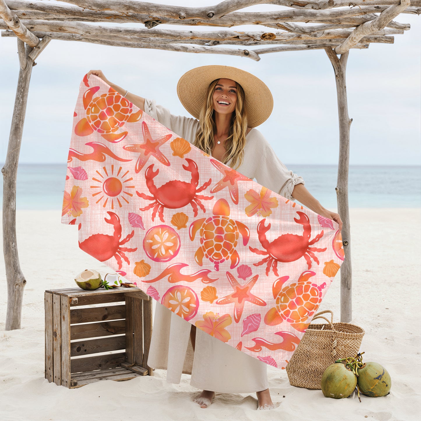Coral Beach Seamless Bundle