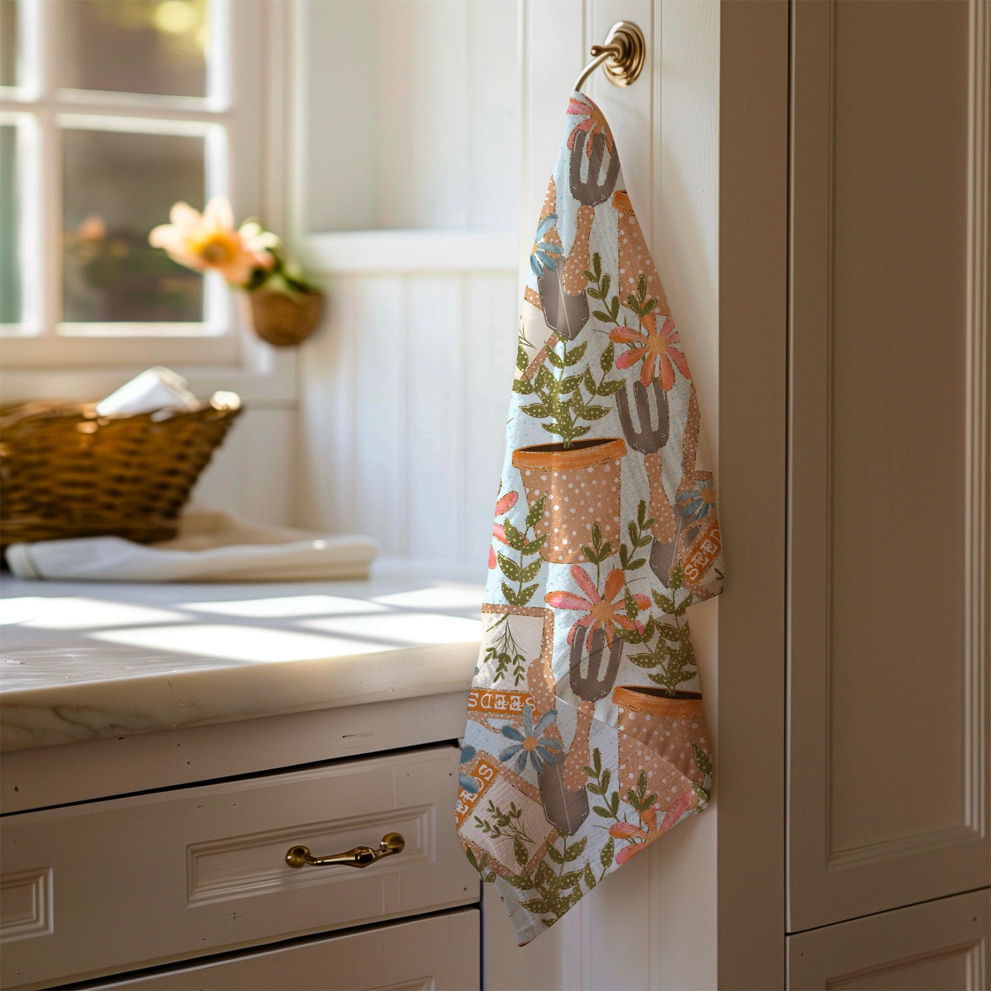 Cottage Garden Tools Seamless Bundle