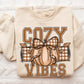 Cozy Vibes Pumpkin