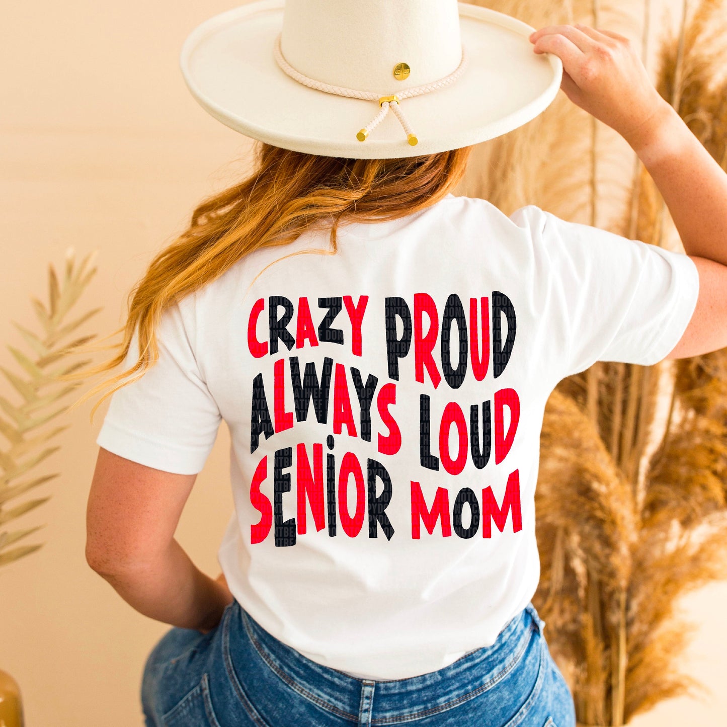 Senior Cheer Mom Bundle Red/Black