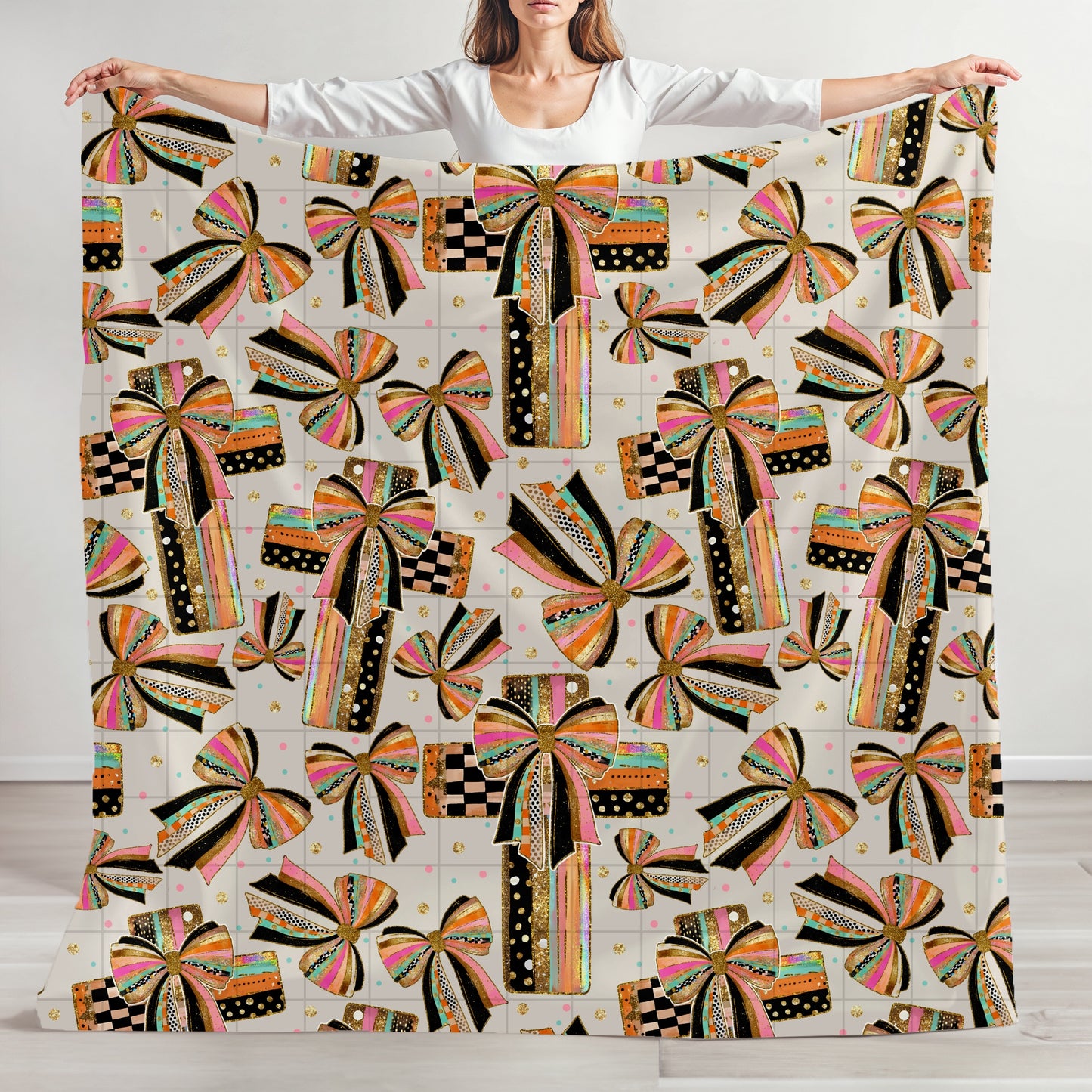 Cross and Bows Seamless Bundle