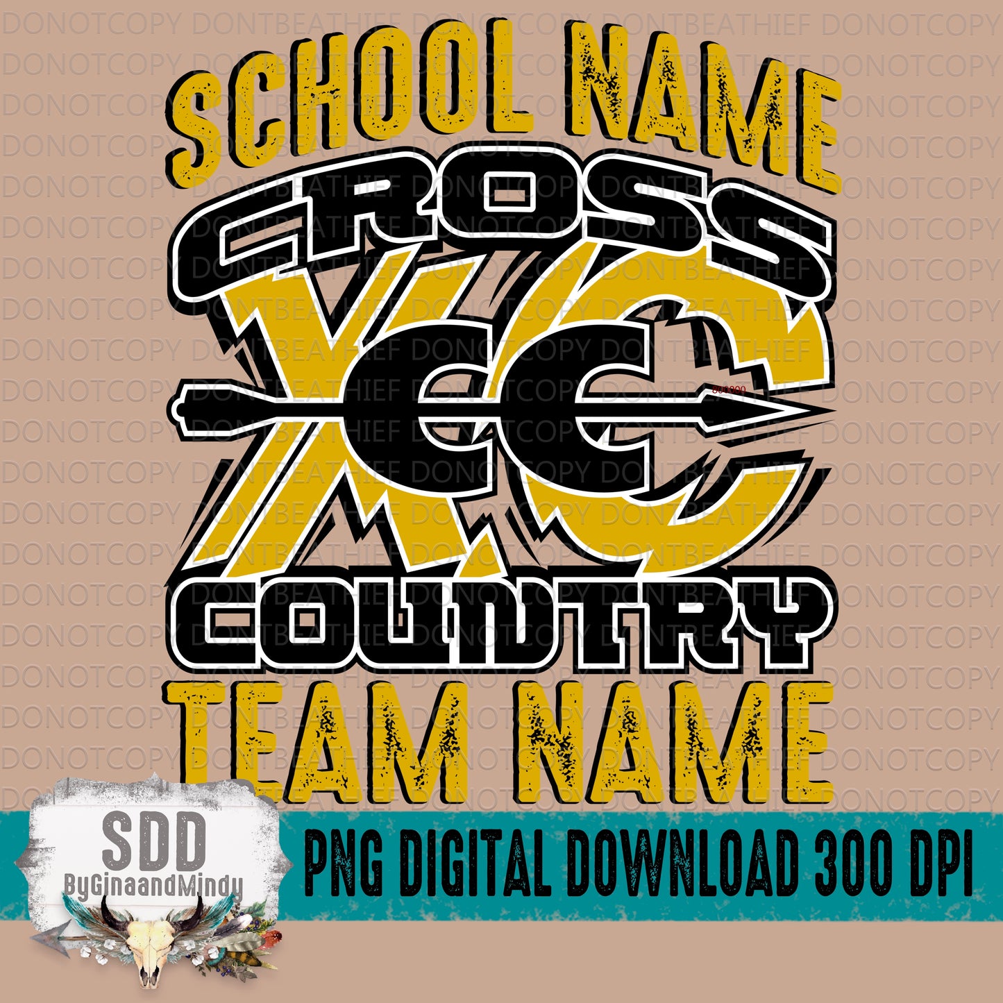 Custom Cross Country XC Team