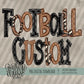 Football Doodle Collection; CUSTOM