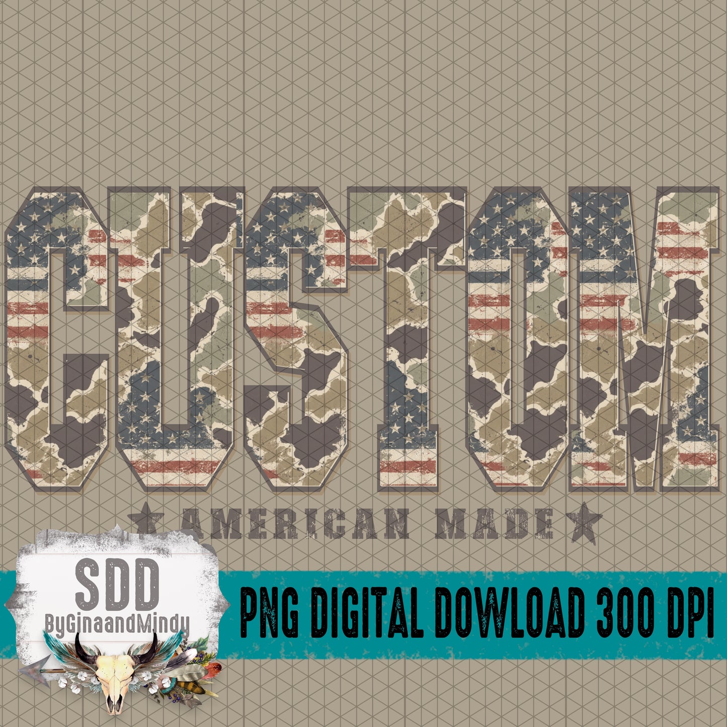 Camo Patriotic Collection; Custom