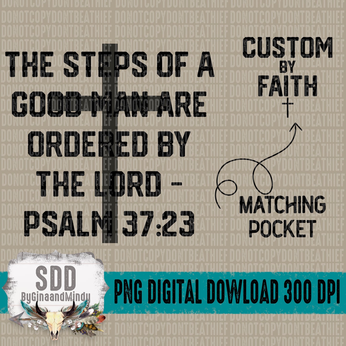 Psalm 37:23; CUSTOM