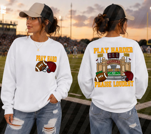 Faith Football Spirit Wear (CUSTOM) (Front & Back)