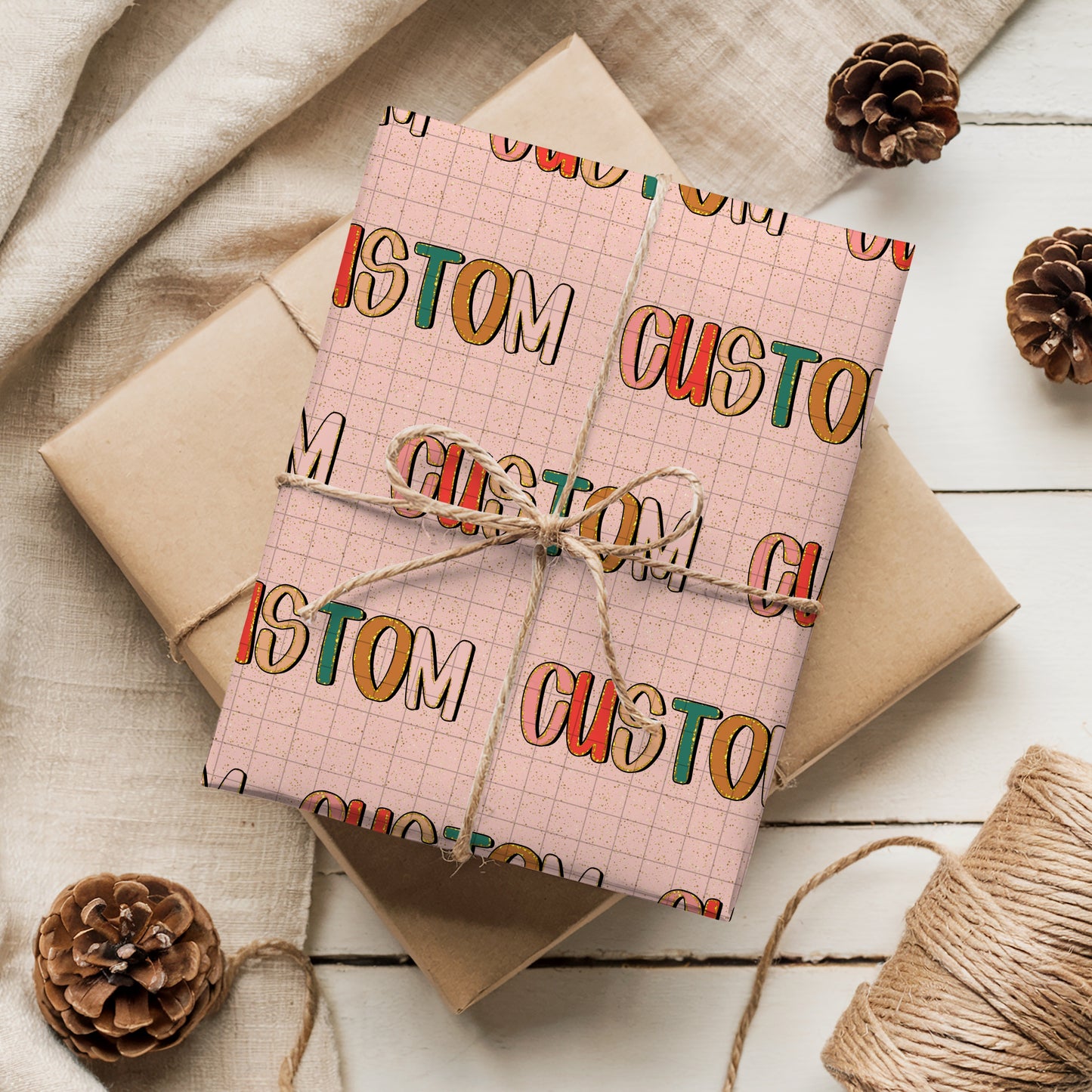 Custom Name Seamless Bundle