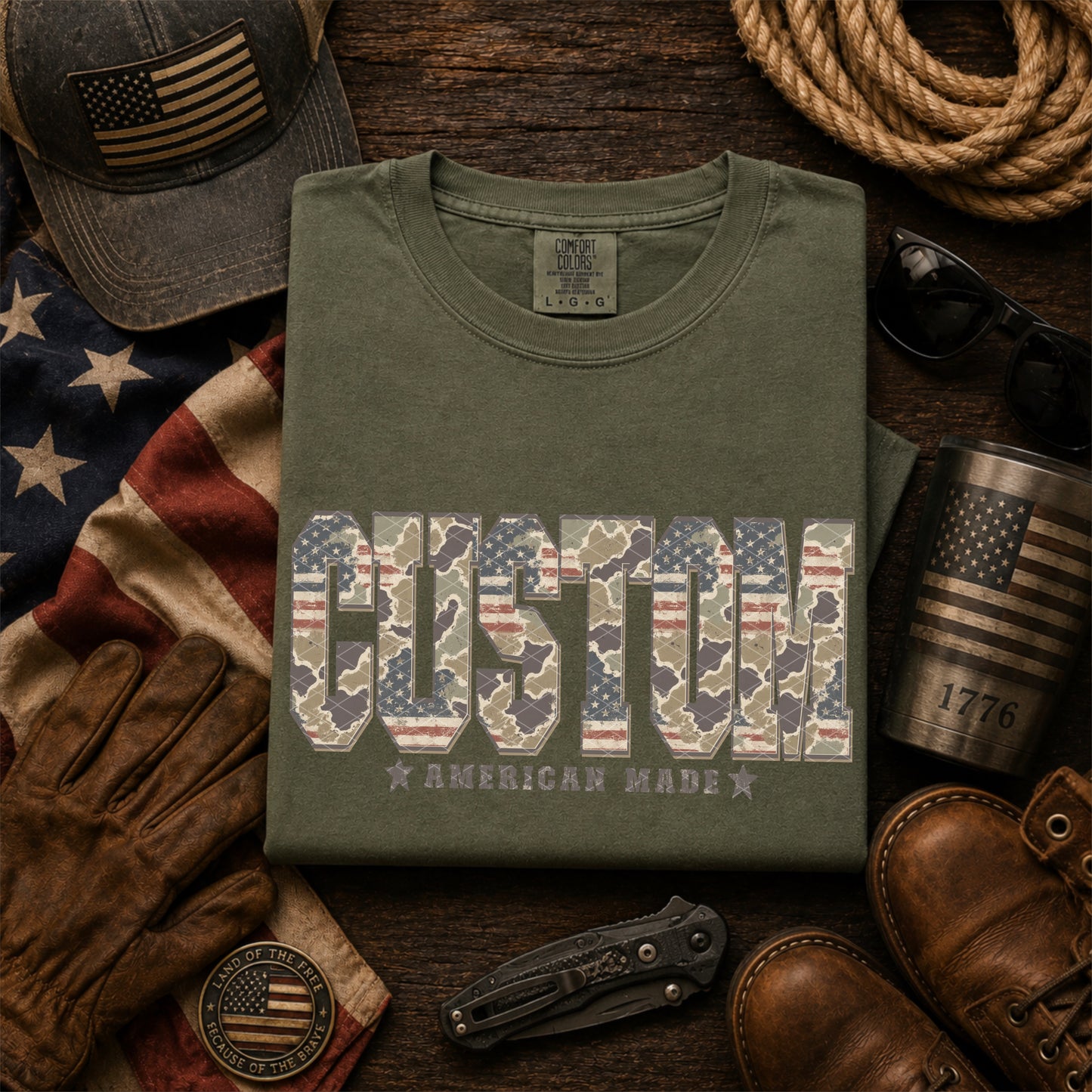 Camo Patriotic Collection; Custom