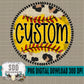 Leopard Softball Custom