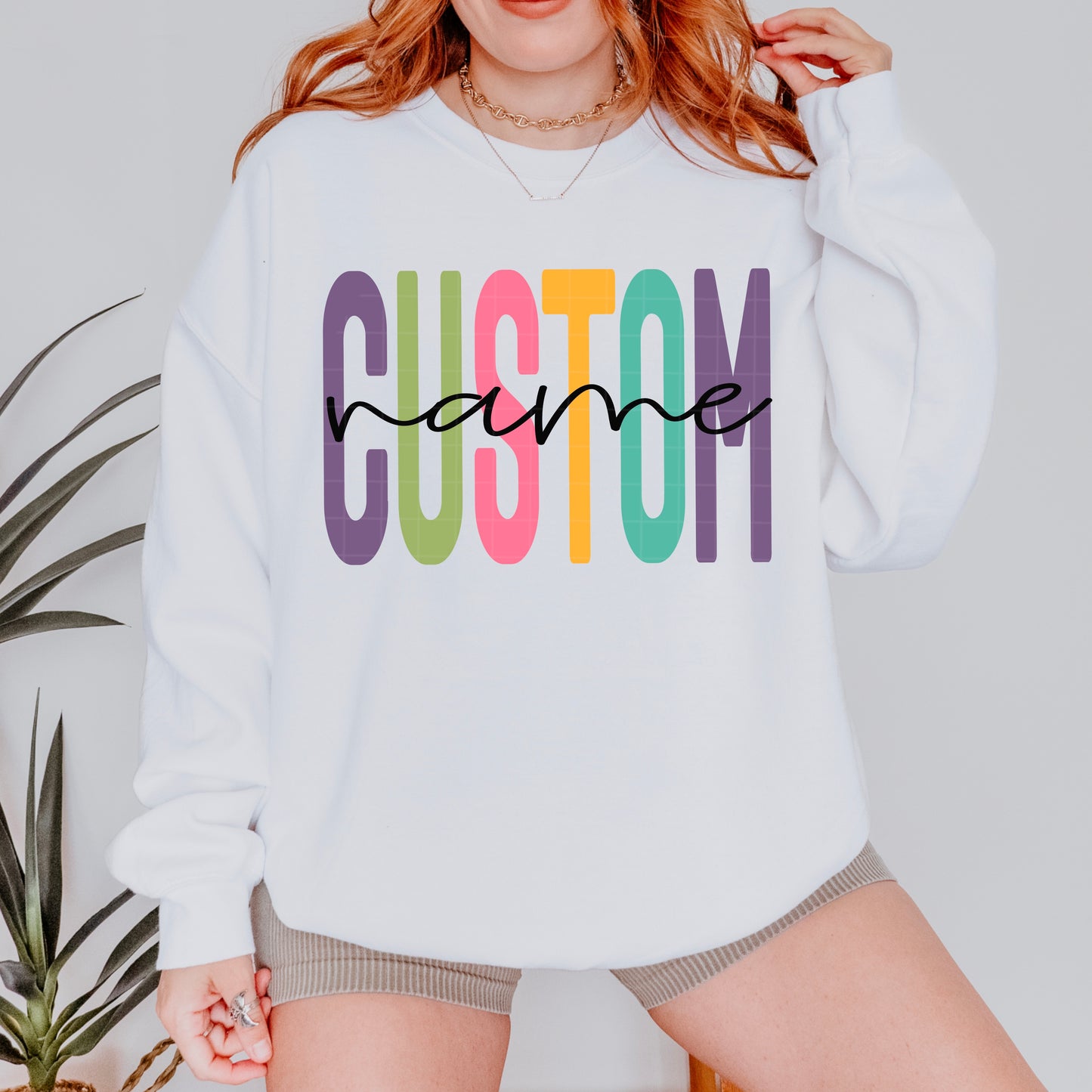 Spring Floral Name - Custom