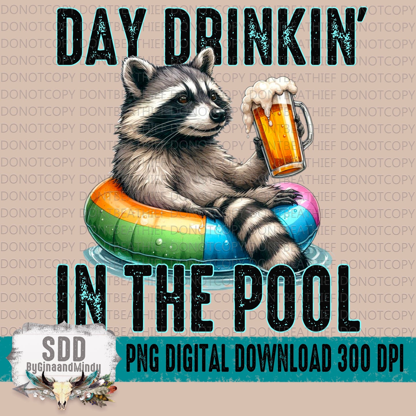 Day Drinkin' In The Pool