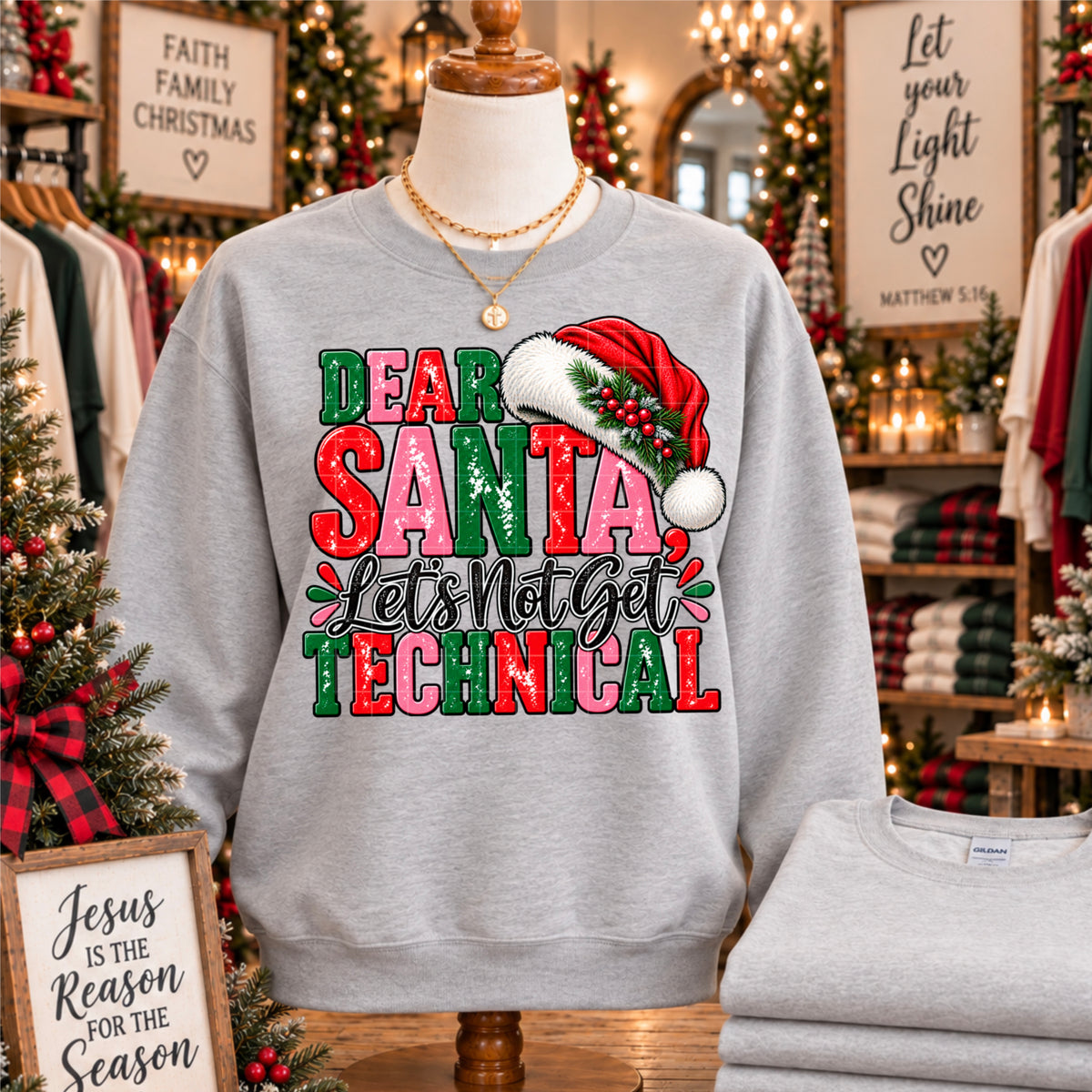 Dear Santa, Let’s Not Get Technical