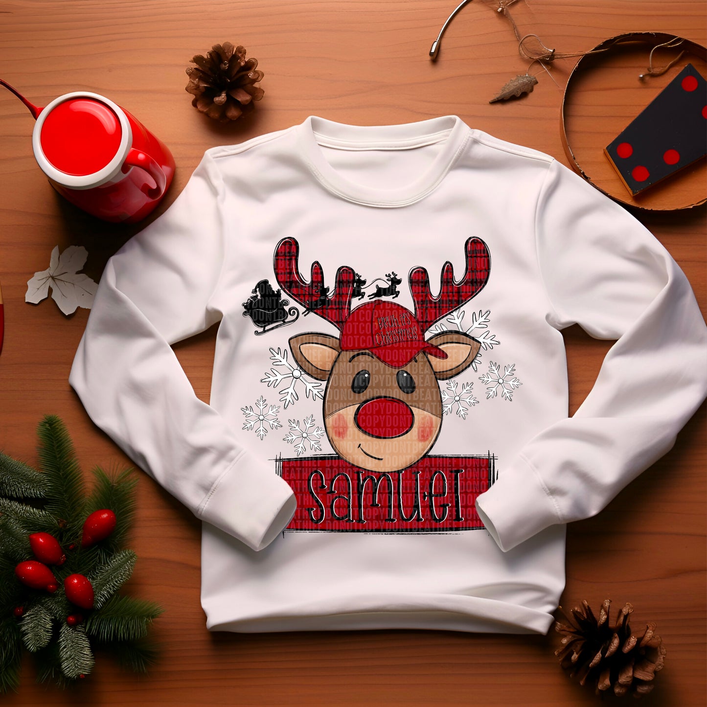 Christmas Deer Custom