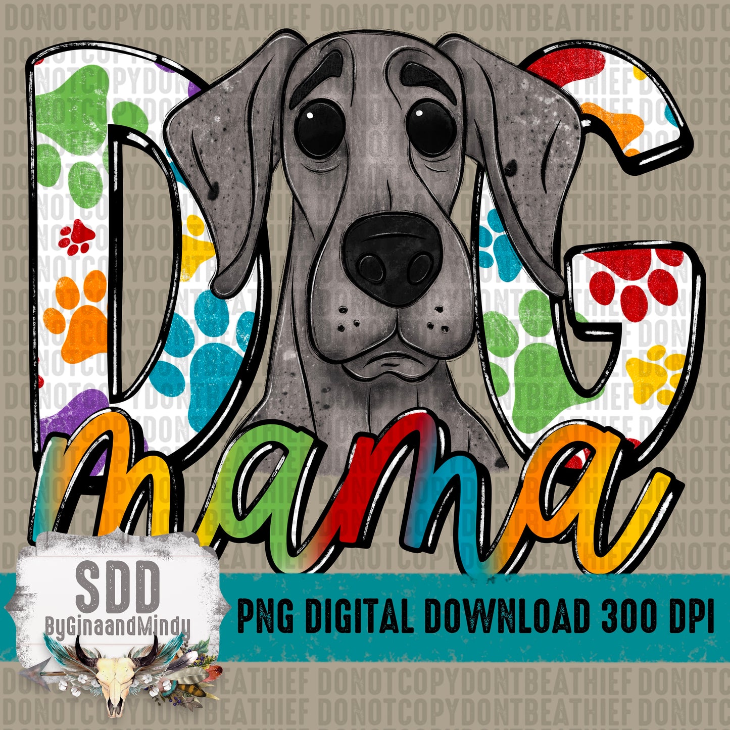 Dog Mama Great Dane