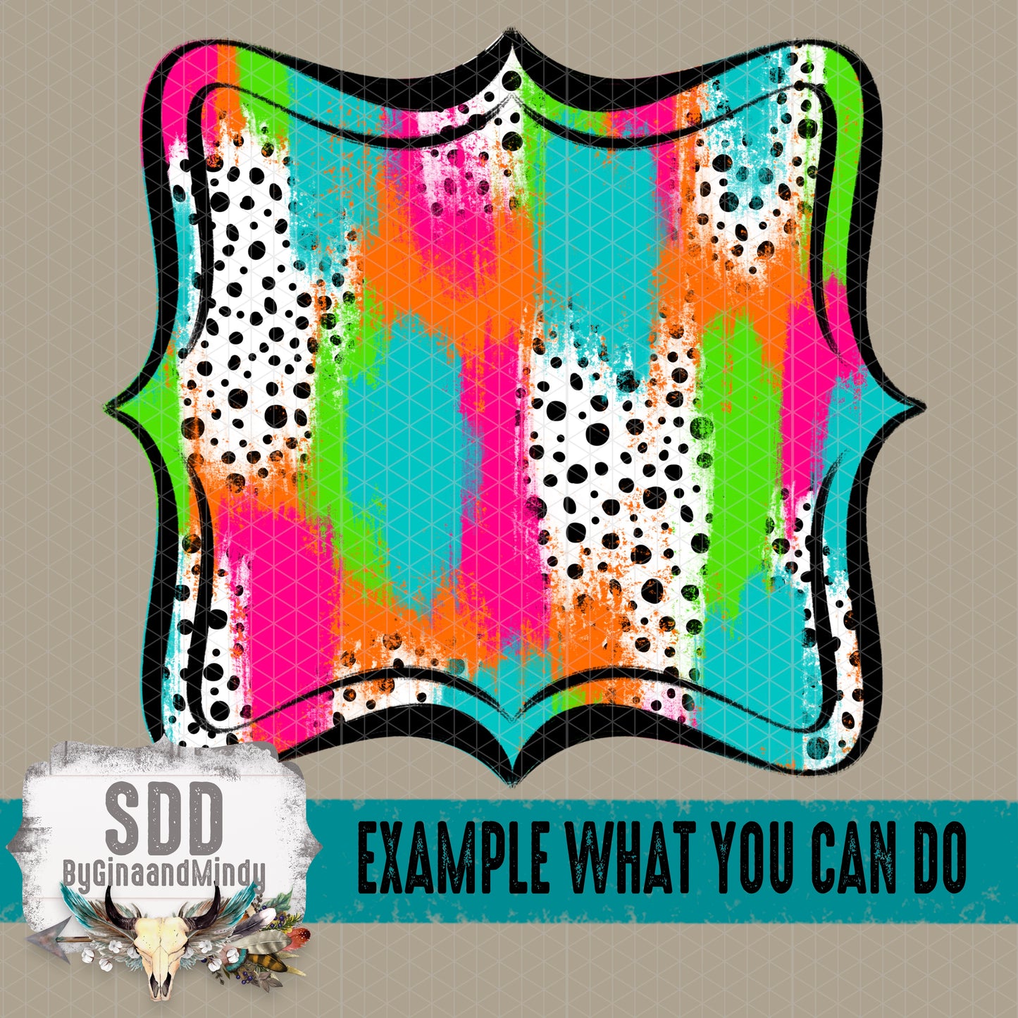 Dottie Brush Strokes Paper (Not Seamless)