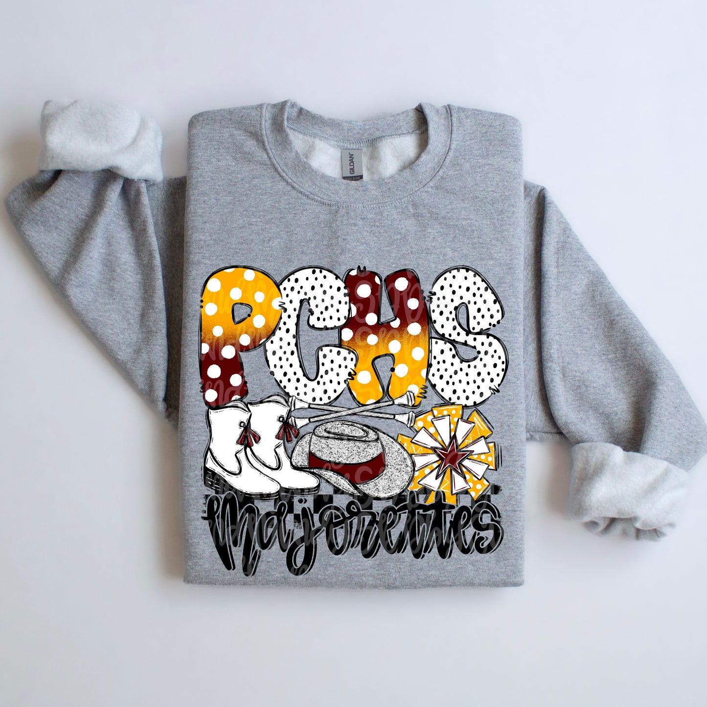 Doodle Letters DRILL TEAM CUSTOM