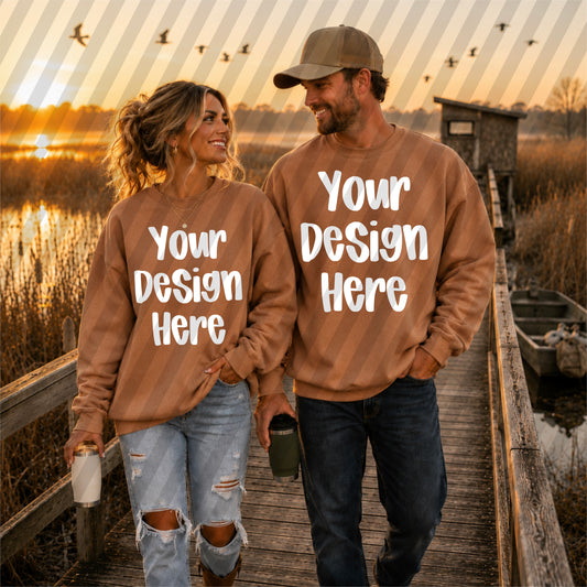 Rust Couple Duck Hunting