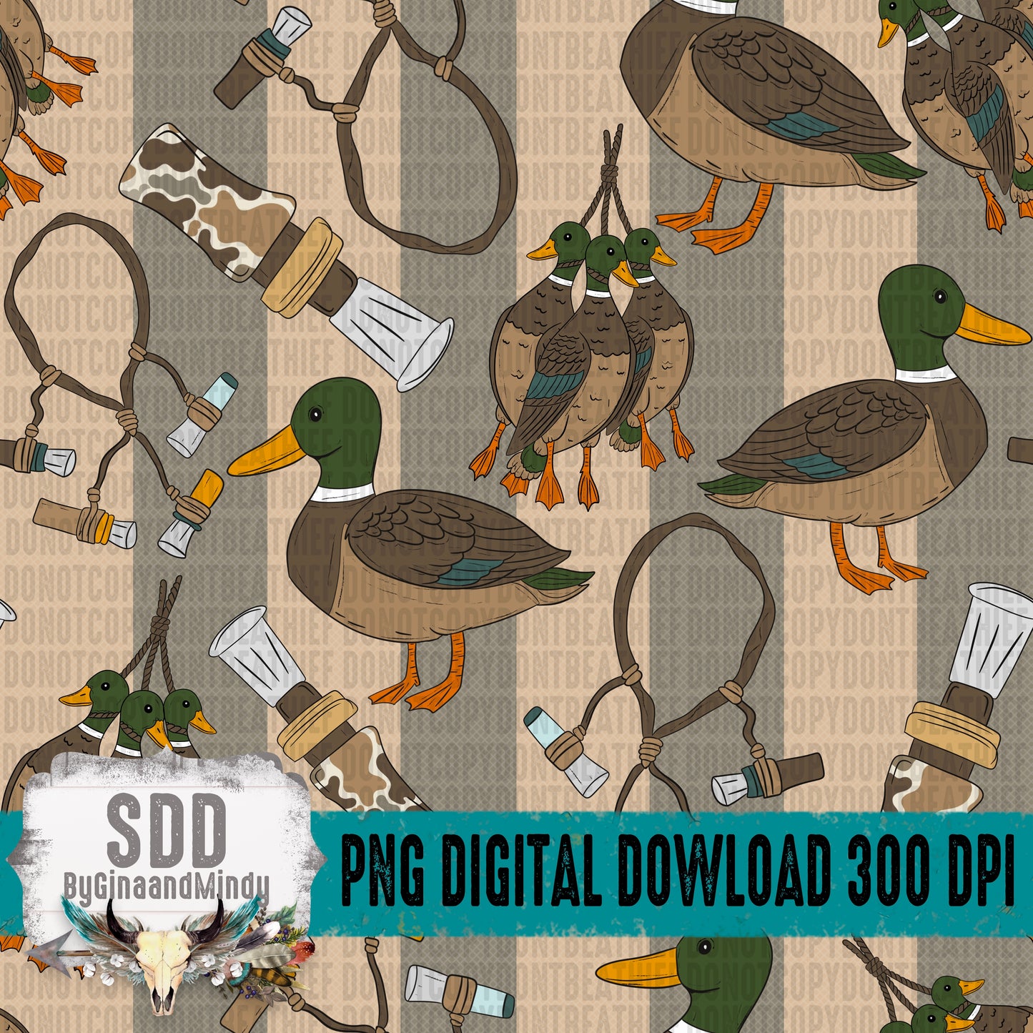 Duck Hunting Seamless Bundle